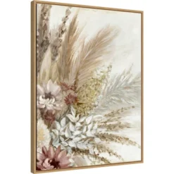 Amanti Art Send All Your Love Bouquet II by Eva Watts Framed Canvas Wall Art