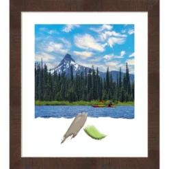 Amanti Art Wildwood Brown Narrow Picture Frame -Amanti Art Shop GUEST 7ab52eca 0ff2 4792 8c3d c9bb69af2971