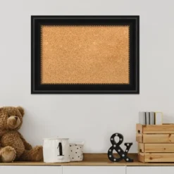 Amanti Art Manhattan Framed Corkboard, Natural Cork -Amanti Art Shop GUEST 7b50cf28 374d 4be2 854f 826f5ee32f71