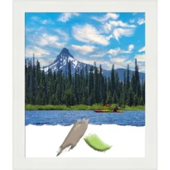 Amanti Art Vanity White Narrow Picture Frame (11x14) -Amanti Art Shop GUEST 7b722dcf 4476 4f92 b709 9b694d16b086