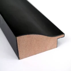 Amanti Art Steinway Black Scoop Wood Picture Frame