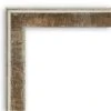 Amanti Art Farmhouse Brown Narrow Petite Bevel Wood Bathroom Mirror - 28.75 x 22.75 -Amanti Art Shop GUEST 7bc0b12a e55e 4f1f acad 0dd6f749dbed