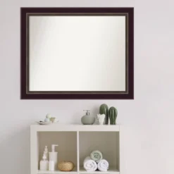 Amanti Art Signore Bronze 32" x 26" Wood Bathroom Wall Mirror 13 Amanti Art Signore Bronze 32" x 26" Wood Bathroom Wall Mirror -Amanti Art Shop GUEST 7bff4bbe 35d5 415c 876a 90a77aa593b3