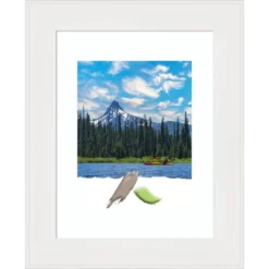 Amanti Art Vanity White Narrow Picture Frame (11x14) -Amanti Art Shop GUEST 7c043210 c12a 401c 824e e40f00d5eb72
