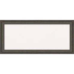 Amanti Art 33" x 15" Upcycled Wood Frame White Cork Board - Brown/Gray -Amanti Art Shop GUEST 7c3e37cb 94e8 4260 b96e 2a2f369e65f7