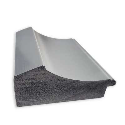 Amanti Art 42" x 30" Peak Polished Nickel Non-Beveled Wall Mirror 3 Amanti Art 42" x 30" Peak Polished Nickel Non-Beveled Wall Mirror