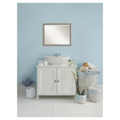 Amanti Art Bel Volto Silver Beveled Framed Wall Mirror, 31" x 25" 16 Amanti Art Bel Volto Silver Beveled Framed Wall Mirror, 31" x 25" -Amanti Art Shop GUEST 7d829102 4a58 42dd 92d8 1659ee30f5fc