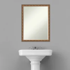 Amanti Art Antique Bronze Petite Bevel Wood Bathroom Wall Mirror - 20 x 26 In. 14 Amanti Art Antique Bronze Petite Bevel Wood Bathroom Wall Mirror - 20 x 26 In. -Amanti Art Shop GUEST 7d8ad1b6 64c0 4713 ab85 5a6249a84a22