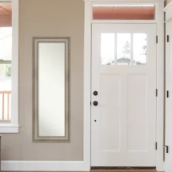 Amanti Art Mezzanine Antique Silver Narrow Full-Length Wood Door Mirror -Amanti Art Shop GUEST 7df5d79c 8598 4976 ae44 4cfb01841403