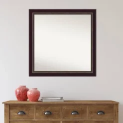 Amanti Art 30" x 30" Signore Bronze Wood Wall Mirror 14 Amanti Art 30" x 30" Signore Bronze Wood Wall Mirror -Amanti Art Shop GUEST 7f0abc6b 8314 4046 b6c0 65947097bce9