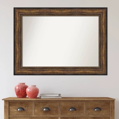 Amanti Art Ballroom Bronze Non-Beveled Wall Mirror (44" x 32") 9 Amanti Art Ballroom Bronze Non-Beveled Wall Mirror (44" x 32") - Image 7