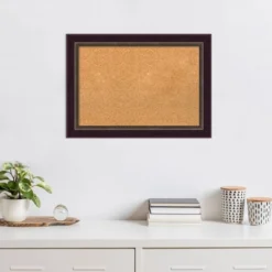 Amanti Art Signore Bronze Wood Framed Corkboard, Natural Cork -Amanti Art Shop GUEST 7f76f412 ed14 4d1e b7ff fc2ce28776e8