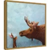 16" X 16" Moose And Rabbit By Lucia Stewart Framed Canvas Wall Art - Amanti Art 2 16" X 16" Moose And Rabbit By Lucia Stewart Framed Canvas Wall Art - Amanti Art -Amanti Art Shop GUEST 80403a47 9630 436d 90b7 3f0f5a9f7711