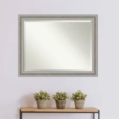 Amanti Art Parlor Silver Framed Beveled Bathroom Vanity Wall Mirror (46 x 36) 11 Amanti Art Parlor Silver Framed Beveled Bathroom Vanity Wall Mirror (46 x 36) -Amanti Art Shop GUEST 815d5c15 21b3 4901 8089 335c25808370