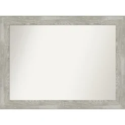 Amanti Art Dove Greywash Non-Beveled Bathroom Wall Mirror -Amanti Art Shop GUEST 81c465f6 5855 4ed6 9a18 6cabe3763589