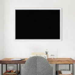 Amanti Art 38x26 Morgan Wood Framed Black Cork Board - White/Blue 19 Amanti Art 38x26 Morgan Wood Framed Black Cork Board - White/Blue -Amanti Art Shop GUEST 828ff85f 3f88 49f6 a525 363f97966db1