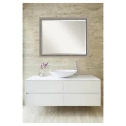 Amanti Art Bel Volto Silver Beveled Framed Wall Mirror, 31" x 25" 15 Amanti Art Bel Volto Silver Beveled Framed Wall Mirror, 31" x 25" -Amanti Art Shop GUEST 82fb5baf 2723 4edf 9a83 bd8ab0a1f025