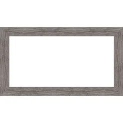 Amanti Art Pinstripe Plank Grey Narrow Framed Dry Erase Magnetic Board -Amanti Art Shop GUEST 83265530 c087 40ce aa4c fe2e7d007c2e