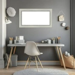 Amanti Art Flair Silver Patina Framed Dry Erase Magnetic Board -Amanti Art Shop GUEST 8335d5d4 ad2f 459d 9426 d2d3faa9f844