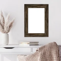 Amanti Art Fencepost Brown Narrow Framed Magnetic Dry Erase Board -Amanti Art Shop GUEST 8468dc27 9f29 4945 ba1c 8b983e50f802