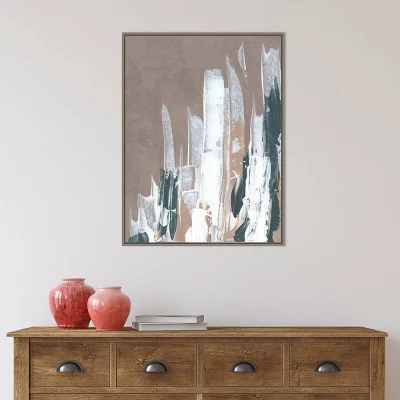 Amanti Art Shape of Form I by JL Design Framed Canvas Wall Art Gray Wash 9 Amanti Art Shape of Form I by JL Design Framed Canvas Wall Art Gray Wash - Image 7