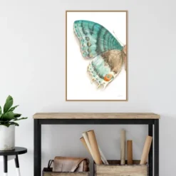22" X 33" Fragile Wings III By Danhui Nai Framed Canvas Wall Art Light Brown - Amanti Art -Amanti Art Shop GUEST 848dec19 e036 40b2 92ed 35004c4120e8