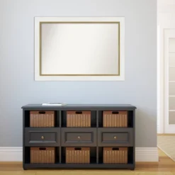 Amanti Art 41x29 Eva Bathroom Wall Mirror - White and Gold Frame 15 Amanti Art 41x29 Eva Bathroom Wall Mirror - White and Gold Frame -Amanti Art Shop GUEST 84dd01b9 79b4 4818 96bc 12651fd7293d