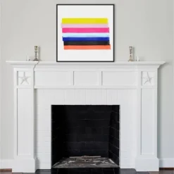 Amanti Art "Linear Illusions III" by Christine Essue - 30" x 30" Framed Canvas Wall Art -Amanti Art Shop GUEST 85d03191 90ca 4966 a142 9c09dcf546ce