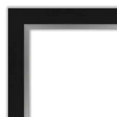 Amanti Art Eva Black Silver Full Length On The Door Mirror, 20" x 54" 4 Amanti Art Eva Black Silver Full Length On The Door Mirror, 20" x 54" - Image 2