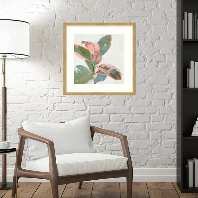 Amanti Art Ficus I by Asia Jensen 21-Inch Framed Pink Botanical Wall Art 7 Amanti Art Ficus I by Asia Jensen 21-Inch Framed Pink Botanical Wall Art - Image 5