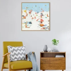 Amanti Art Summer Confetti III by Emma Scarvey - 30" x 30" Framed Canvas -Amanti Art Shop GUEST 86248a38 41cc 46e7 90c9 0fc757d9b943