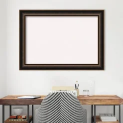 Amanti Art 42" x 30" Villa Wood Framed White Cork Board - Oil Rubbed Bronze -Amanti Art Shop GUEST 868fd861 16dc 4c62 a8ca ad6635949976