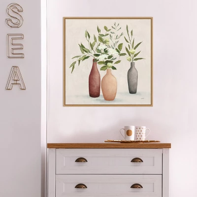 Amanti Art Natural Bouquet I Gray by Julia Purinton Framed Canvas Wall Art 10 Amanti Art Natural Bouquet I Gray by Julia Purinton Framed Canvas Wall Art - Image 8