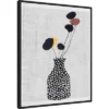 Amanti Art "Decorated Vase with Plant II" by Melissa Wang - 23" x 28" Framed Canvas Wall Art