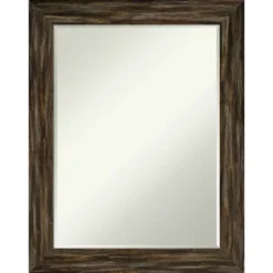 Amanti Art Fencepost Brown Narrow Wood Bathroom Wall Mirror -Amanti Art Shop GUEST 87abda4b 83ec 4ddf 8443 e688cf65e04f