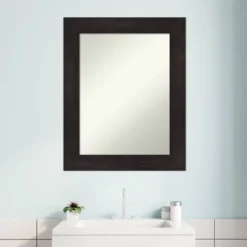 Amanti Art Furniture Bathroom Wall Mirror - 24" x 30" Espresso Brown 16 Amanti Art Furniture Bathroom Wall Mirror - 24" x 30" Espresso Brown -Amanti Art Shop GUEST 885c28f7 fe13 4f04 ae83 cca3d6c11f29