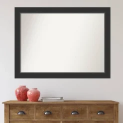 Amanti Art Corvino Black Wood Wall Mirror - 43" x 32" Modern Rectangle 16 Amanti Art Corvino Black Wood Wall Mirror - 43" x 32" Modern Rectangle -Amanti Art Shop GUEST 8898cc06 f816 4cb3 b0df bb9edf1df330
