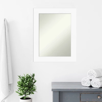 Amanti Art Cabinet White Non-Beveled Bathroom Wall Mirror (24 x 30) 10 Amanti Art Cabinet White Non-Beveled Bathroom Wall Mirror (24 x 30) - Image 8