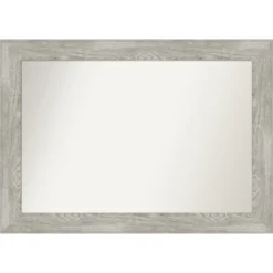 Amanti Art Dove Greywash Non-Beveled Bathroom Wall Mirror -Amanti Art Shop GUEST 8a2c3088 d5d2 4694 b99e d64b31fbdae4