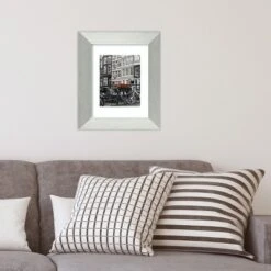 Amanti Art Brushed Sterling Silver Wood Picture Frame -Amanti Art Shop GUEST 8a5afe95 d362 47b8 897b c7964eea9a51