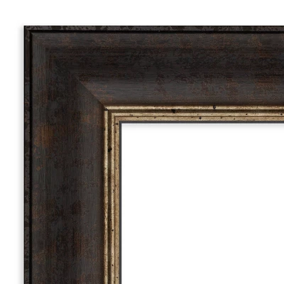 Amanti Art Varied Black Square Wall Mirror - 32" x 32" Non-Beveled 4 Amanti Art Varied Black Square Wall Mirror - 32" x 32" Non-Beveled - Image 2