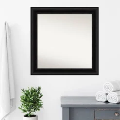 Amanti Art Parlor Black Ornate 32" x 32" Bathroom Wall Mirror 17 Amanti Art Parlor Black Ornate 32" x 32" Bathroom Wall Mirror -Amanti Art Shop GUEST 8b14ef6a a6a9 4a82 925f c909a127943f
