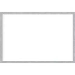 Amanti Art Grace Brushed Nickel Narrow Framed Dry Erase Magnetic Board -Amanti Art Shop GUEST 8b2930eb 6fcf 4330 a1db afac468db93b