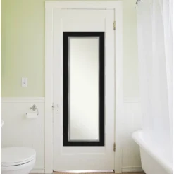 Amanti Art Eva Black Silver Full Length On The Door Mirror, 20" x 54" 13 Amanti Art Eva Black Silver Full Length On The Door Mirror, 20" x 54" -Amanti Art Shop GUEST 8b4b16f9 949a 4eac ac9a f1847d1cb17b