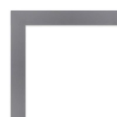 39"x27" Non-Beveled Edwin Wood Bathroom Wall Mirror Gray - Amanti Art: Modern Rectangle, Wall Mount 4 39"x27" Non-Beveled Edwin Wood Bathroom Wall Mirror Gray - Amanti Art: Modern Rectangle, Wall Mount - Image 2