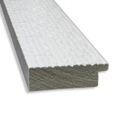 Amanti Art Mosaic White Full Length Floor Leaner & Wall Mirror - 29" x 65"