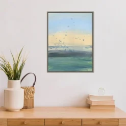 Amanti Art Soul Of The Ocean No. 1 by Bronwyn Baker 18" x 24" Framed Canvas Wall Art -Amanti Art Shop GUEST 8c6f6cbc a78f 4823 ad4e 5619c010cdd1