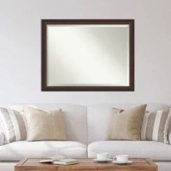 Amanti Art Beveled Wall Mirror - 45"x35" Lara Bronze Wood Framed Mirror 12 Amanti Art Beveled Wall Mirror - 45"x35" Lara Bronze Wood Framed Mirror -Amanti Art Shop GUEST 8df17593 6efe 43ea a3f8 444e9220c515