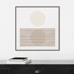 Amanti Art Moira Hershey Reflection I Neutral Framed Canvas Art 22x22 -Amanti Art Shop GUEST 8f4f7849 1753 45dd abf9 2cb7023f37b9