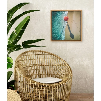 Amanti Art Deep Water 16" x 16" Framed Canvas Wall Art by Ambra 5 Amanti Art Deep Water 16" x 16" Framed Canvas Wall Art by Ambra - Image 3